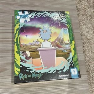 🧩💚 Rick & Morty Puzzle Set - Brand New - 1000 Pieces